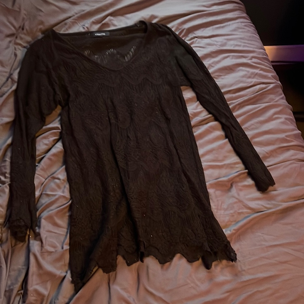 Atmosphere Black Swim Cover-up